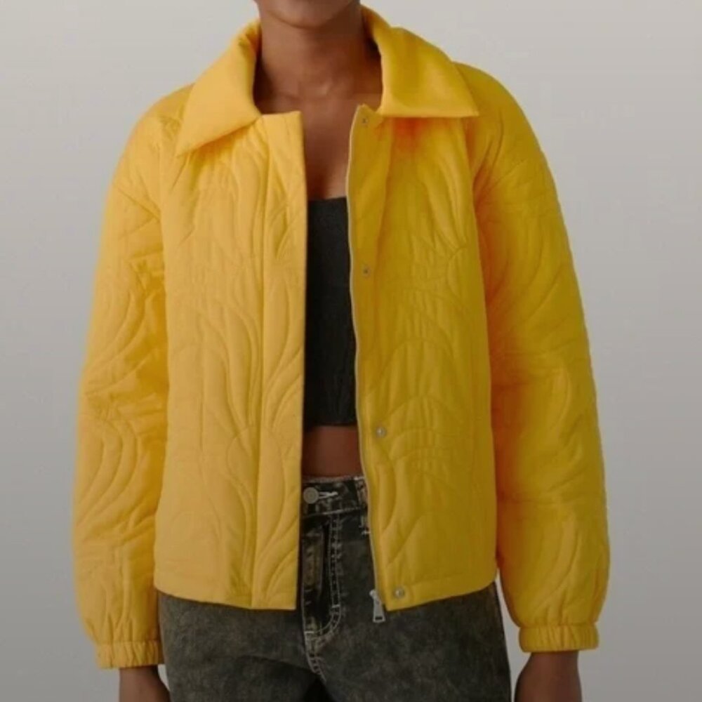 Urban Outfitters Sunburst Quilted Jacket